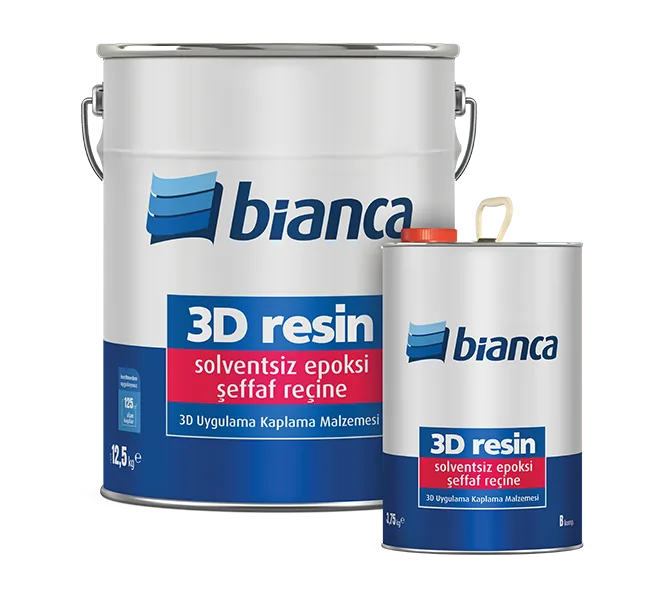 3D Resin Epoksi Şeffaf Reçine - Ceylan Yapı