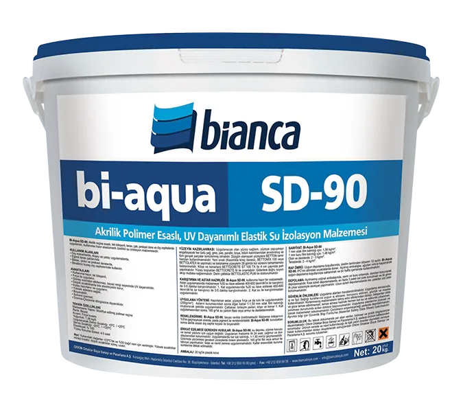 Bi-Aqua SD-90 Elastik Su İzolasyonu - Ceylan Yapı