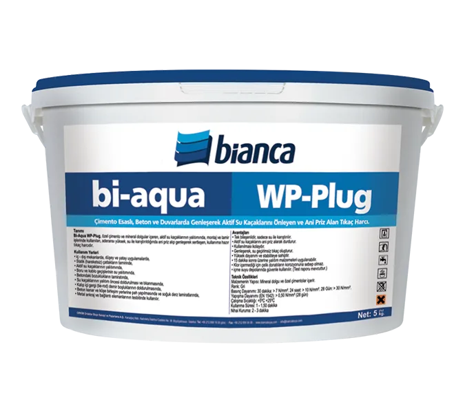 Bi-Aqua WP-Plug Tıkaç Harcı - Ceylan Yapı