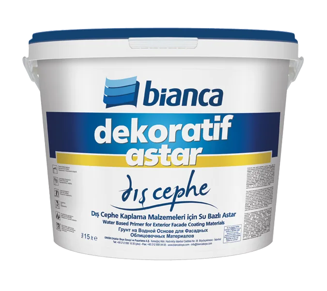 Decora – Dekoratif Dış Cephe Astarı - Ceylan Yapı