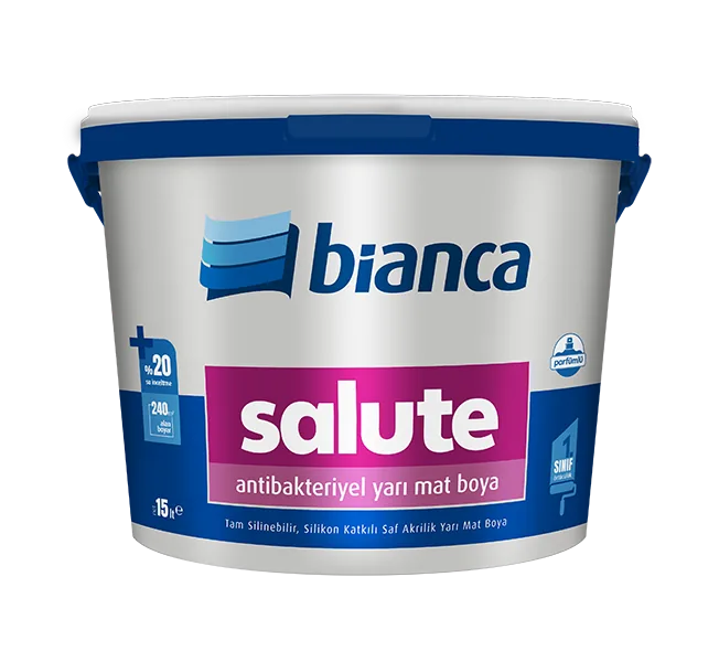 Salute - Antibakteriyel Yarı Mat Boya - Ceylan Yapı