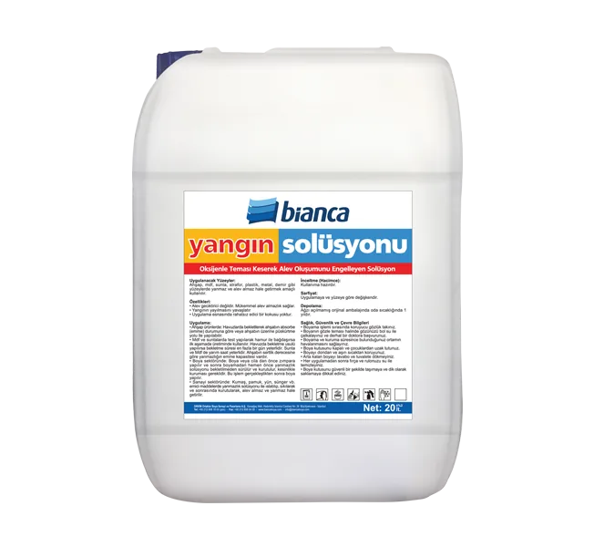 Yangın Solüsyonu (Anti-Fire Solution) - Ceylan Yapı